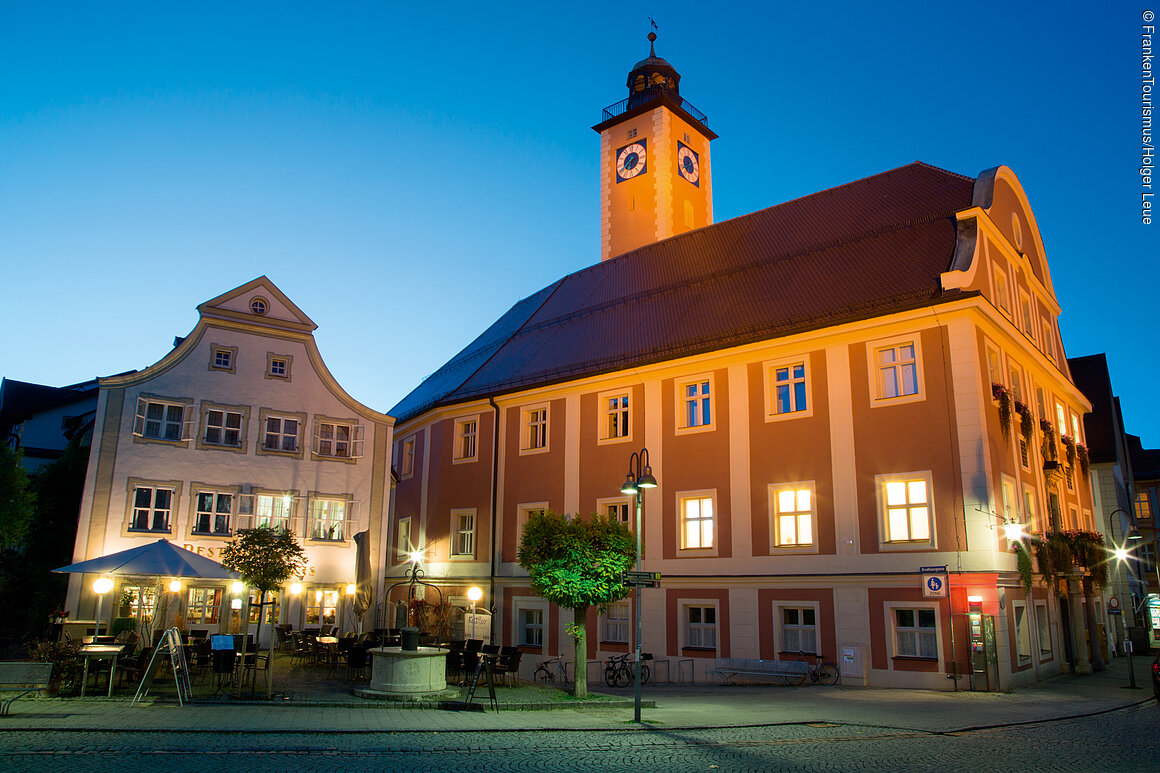 The Eichstätt Town Hall on the Market Square